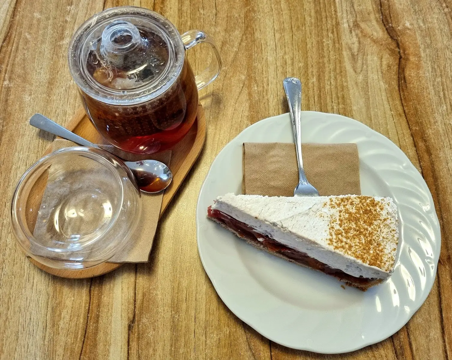 Frisches Frühstück im Café Rosa